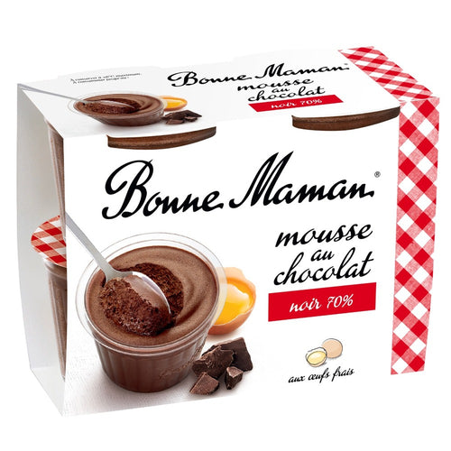 Verse eiermousse met intense pure chocolade - Bonne Maman BE - 1