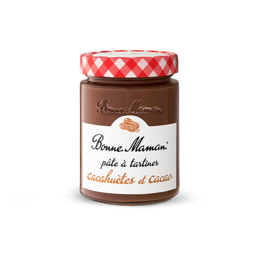 Pâte à tartiner Cacahuètes et Cacao 350 gr - Bonne Maman BE - 1