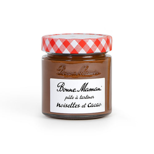 Pâte à tartiner noisettes et cacao - format découverte - Bonne Maman BE - 1