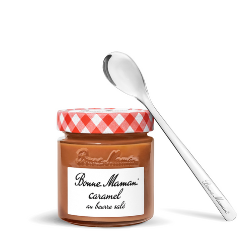 Caramel au beurre salé et sa cuillère en métal - Bonne Maman BE - 2